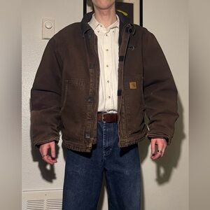 Carhartt Brown Men's Work Jacket